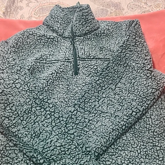 Ladies Sherpa Pullover - Picture 6 of 7